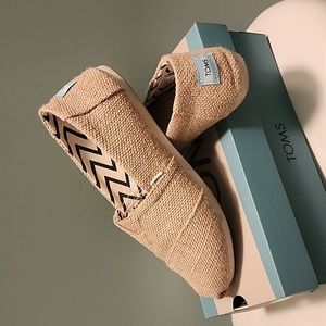 TOMS burlap Alpargata loafers